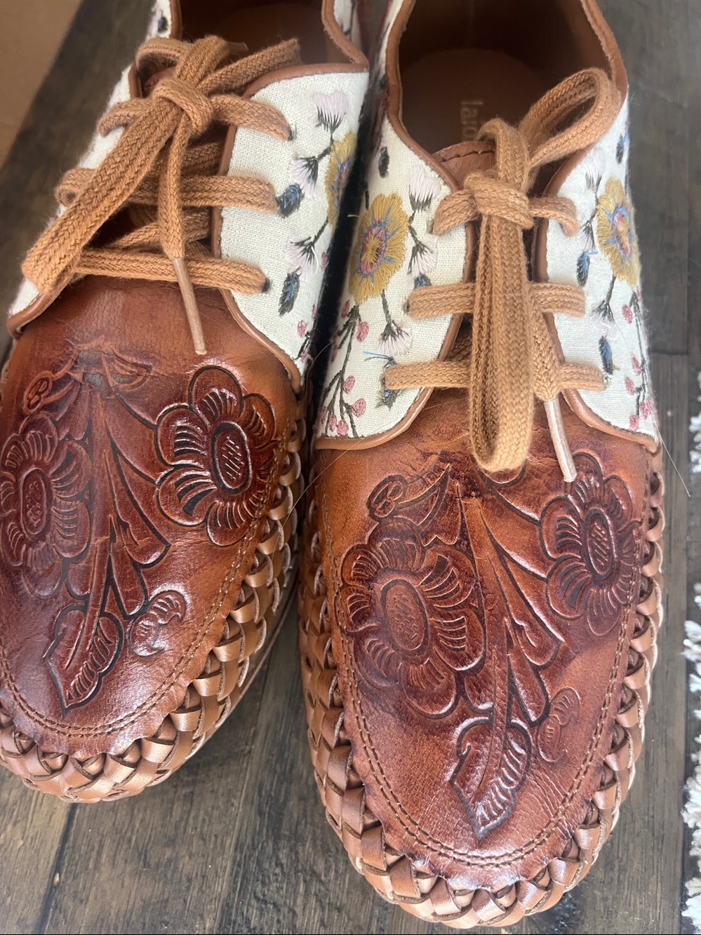 Laidback London Coriander Sundance Oxford Shoes US 7 - Picture 12 of 16